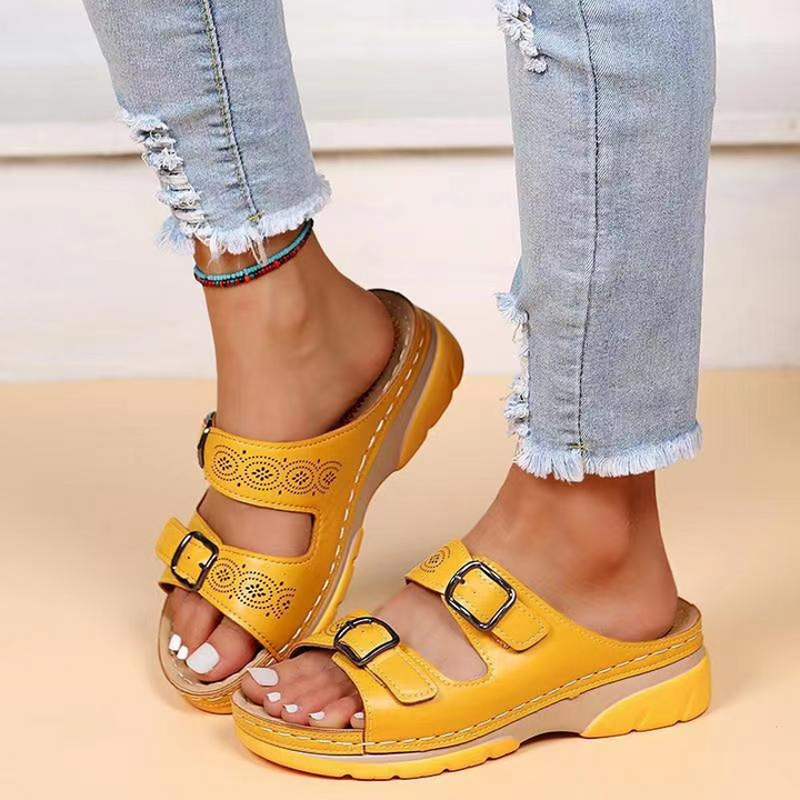 The Seashore Sandal™ — Cushioned Comfort Sandal