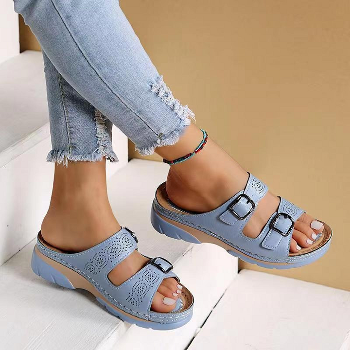 The Seashore Sandal™ — Cushioned Comfort Sandal