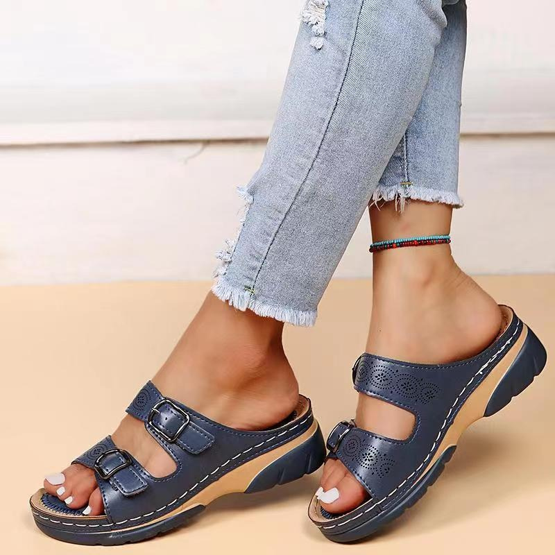 The Seashore Sandal™ — Cushioned Comfort Sandal