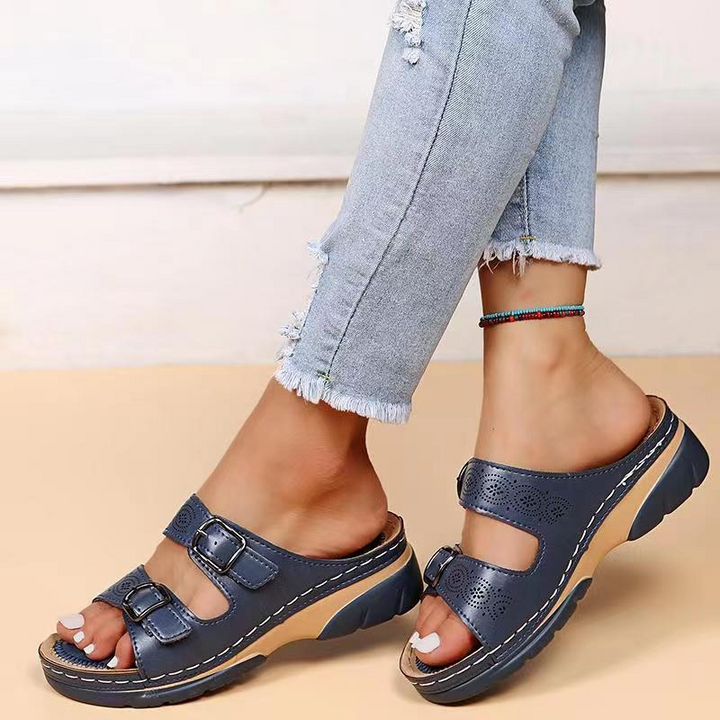 The Seashore Sandal™ — Cushioned Comfort Sandal