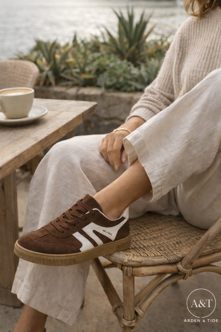 Harbour Step Suede Trainer