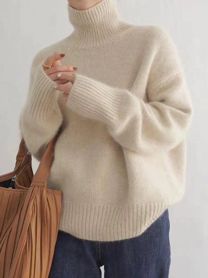 LINEA | Elevated High Neck Sweater