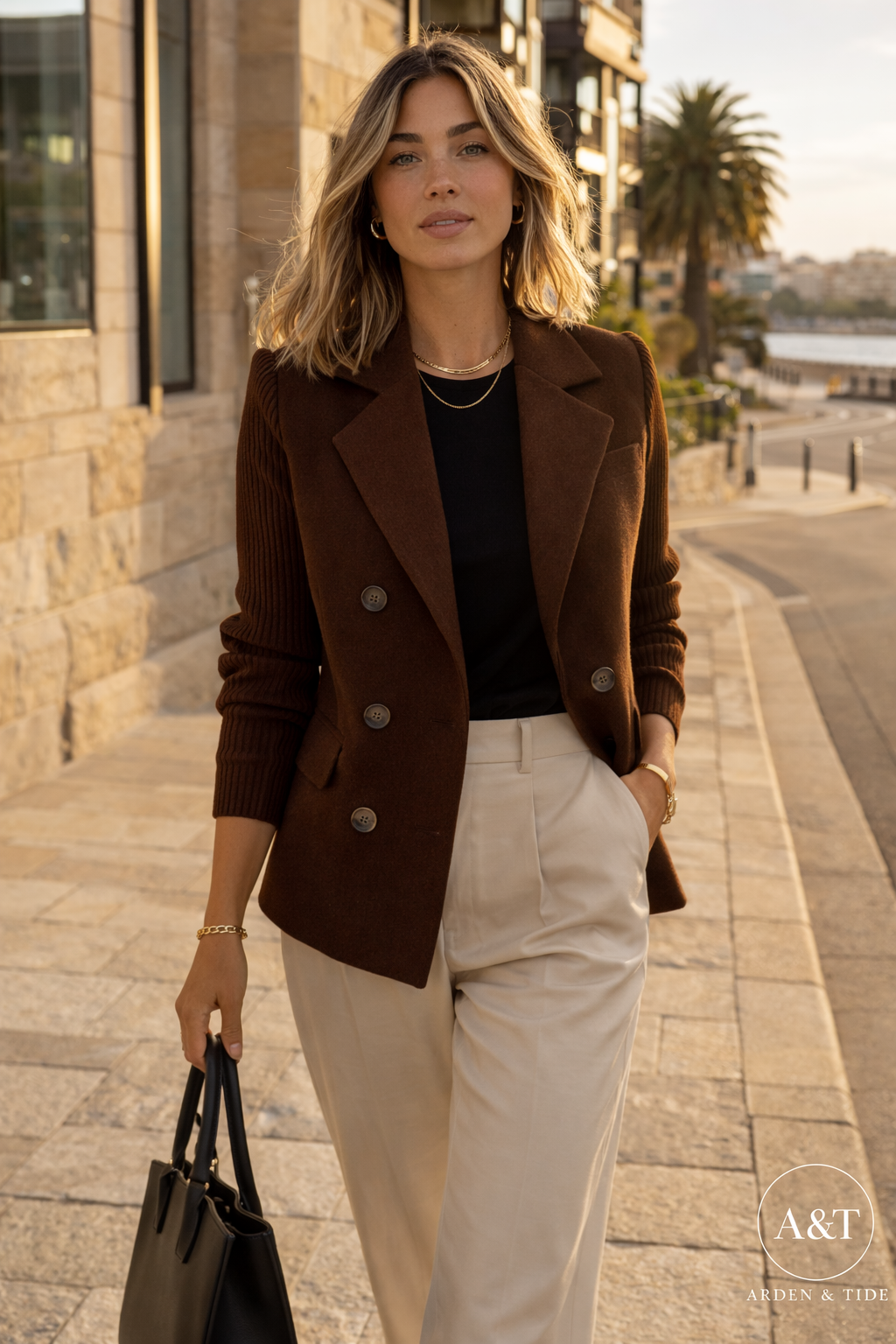 Elara Knit Blazer