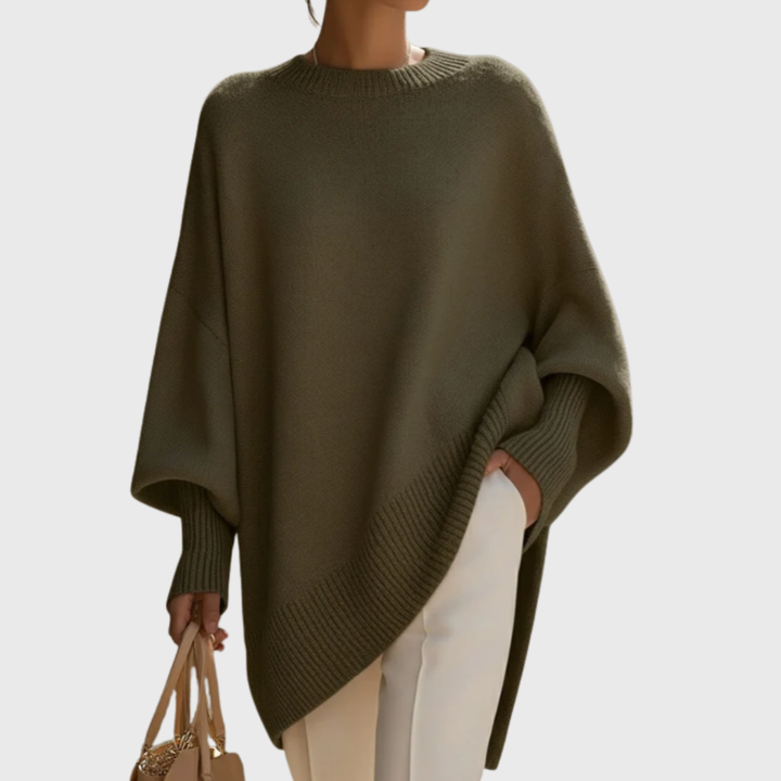 Livia | Cozy Oversized Poncho Sweater