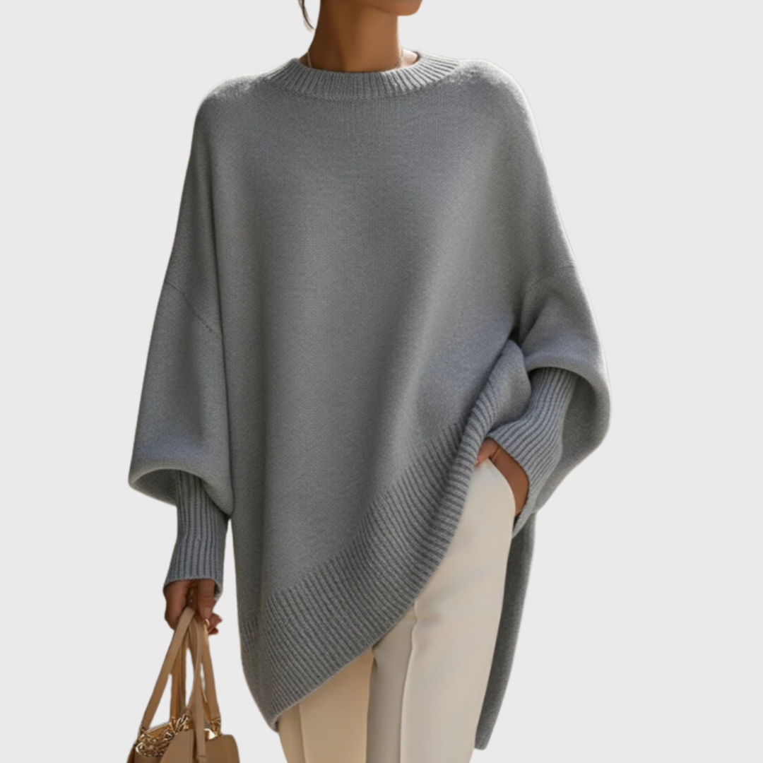 Livia | Cozy Oversized Poncho Sweater