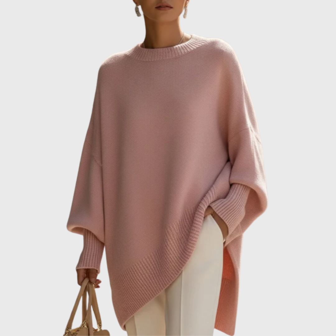 Livia | Cozy Oversized Poncho Sweater