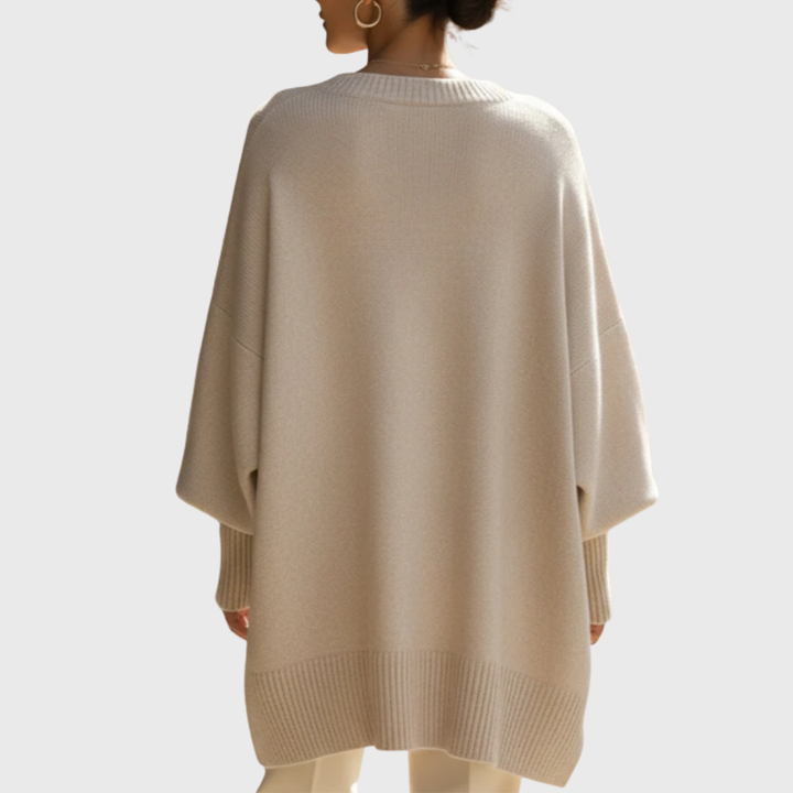 Livia | Cozy Oversized Poncho Sweater