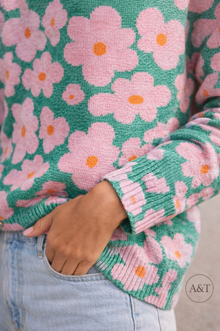 Camellia Knit Sweater