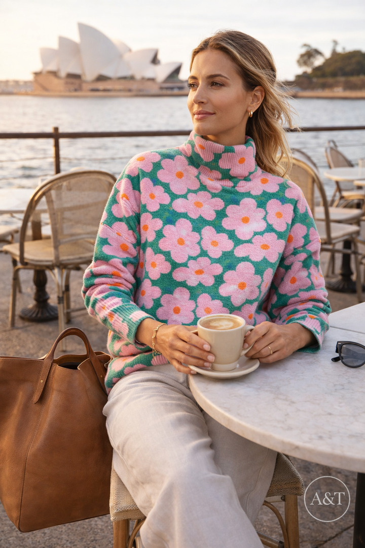 Camellia Knit Sweater