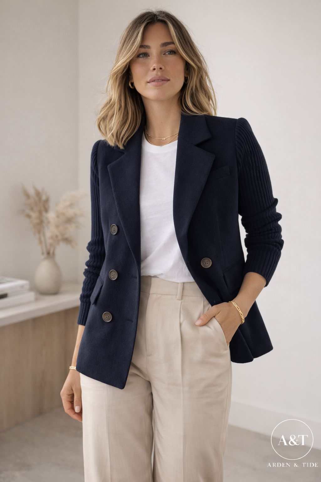 Elara Knit Blazer