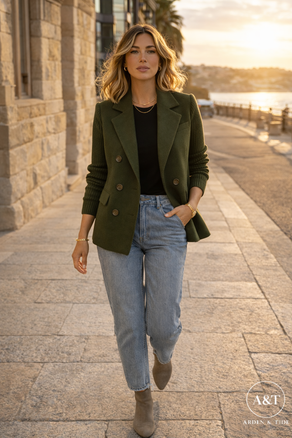 Elara Knit Blazer