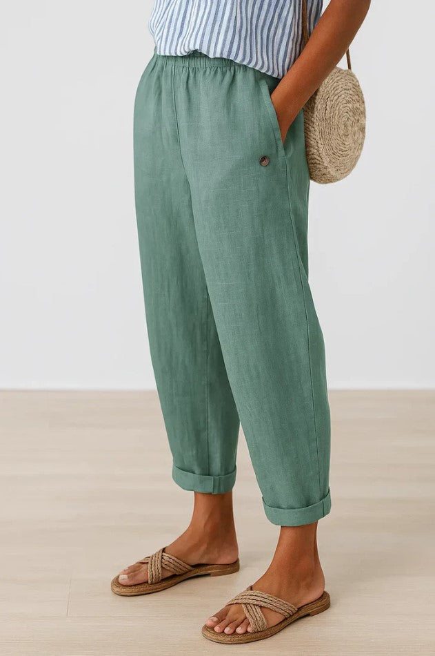 Sandstone - Linen Trousers