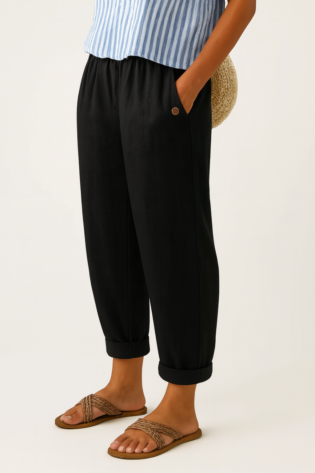 Sandstone - Linen Trousers