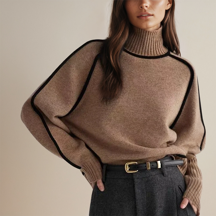 Lara | Women's Cozy Turtleneck Sweater
