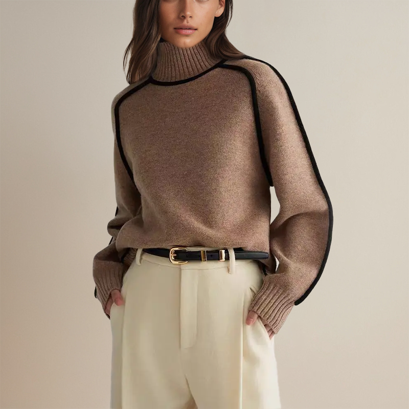 Lara | Women's Cozy Turtleneck Sweater