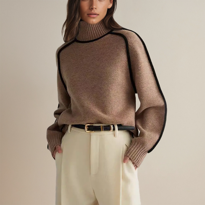Lara | Women's Cozy Turtleneck Sweater