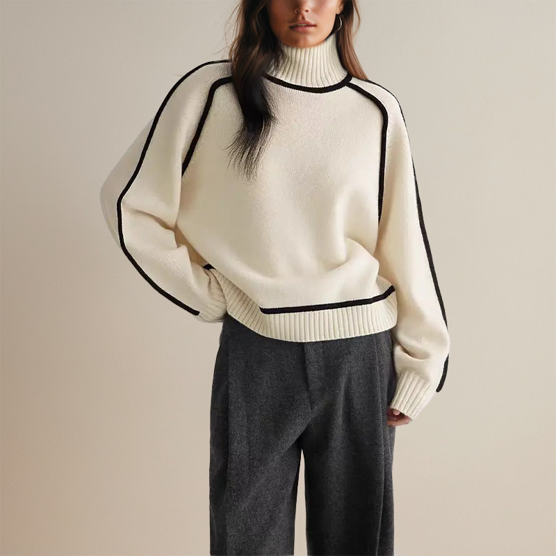 Lara | Women's Cozy Turtleneck Sweater